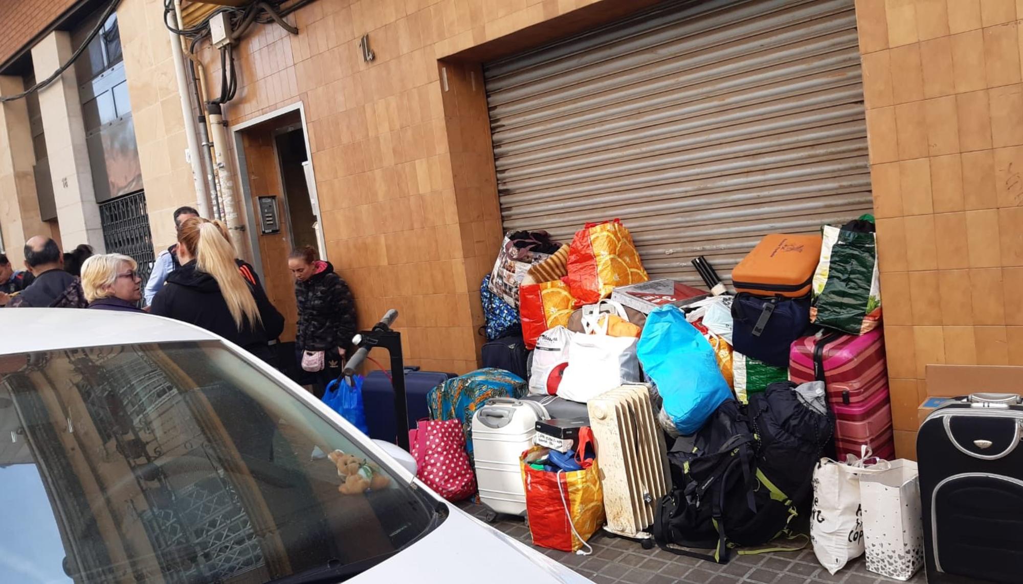 Desahucio en Badalona.